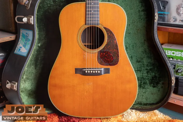 Original 1959 Martin D-28 rosewood dreadnought in its green-lined case