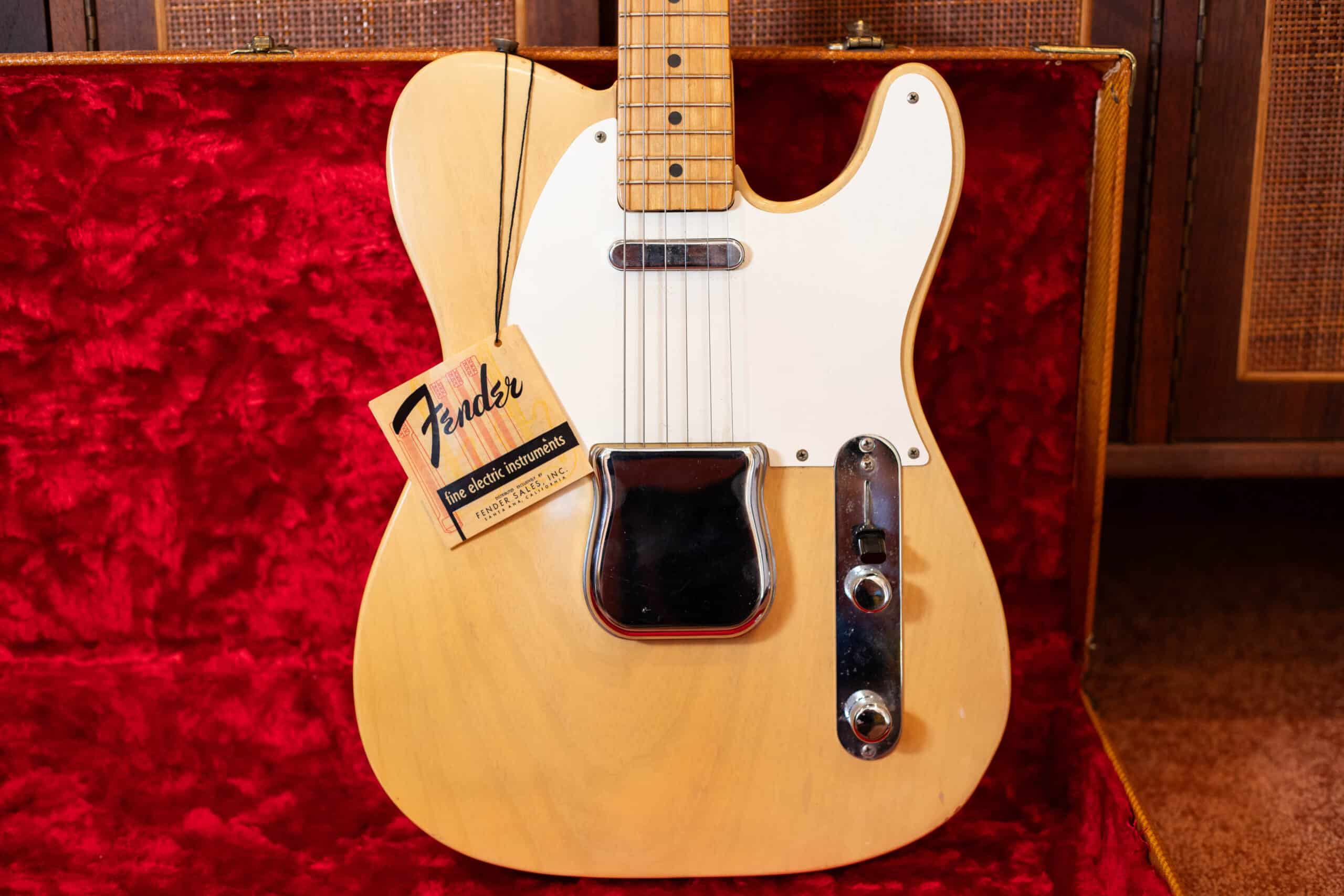 Vintage 1968 Blonde Fender Telecaster Electric Guitar