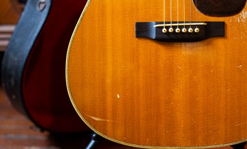The Worth Of Your Martin Dreadnought Guitar Varies If It Has Scratches Of Dents