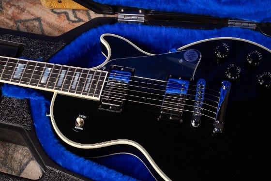 Vintage 1980 Gibson Les Paul Custom - Ebony with Chrome Hardware