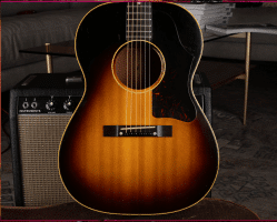 Vintage 1956 Gibson LG-2 Acoustic Guitar