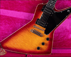 1982 Sunburst Gibson Explorer E2 CMT Electric Guitar