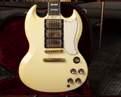 Gibson Custom 1963 SG Classic White Murphy Lab Light Aging