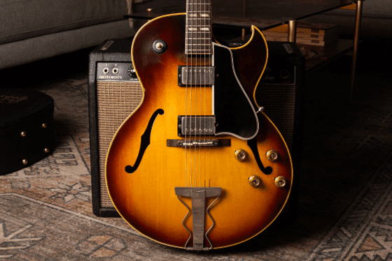 Vintage Gibson ES-175D 1961, Sunburst Electric Guitar