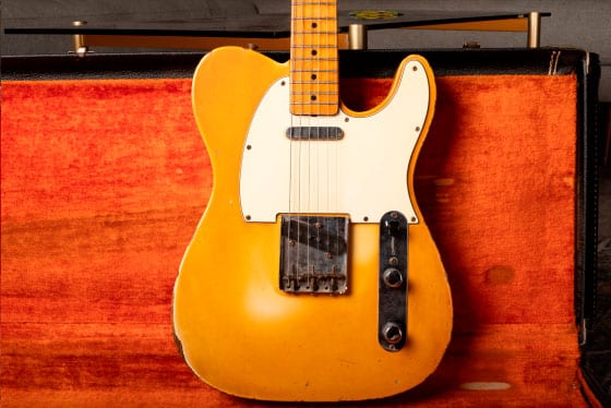 Vintage 1968 Blond Fender Telecaster Electric Guitar