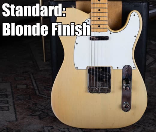 Fender Telecaster in Standard: Blonde Finish