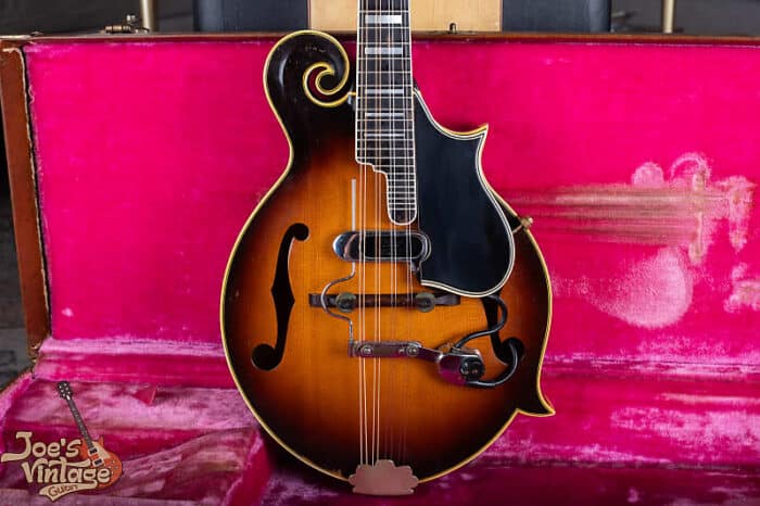 Gibson F-5 1957 - Sunburst - Flame - One Owner!