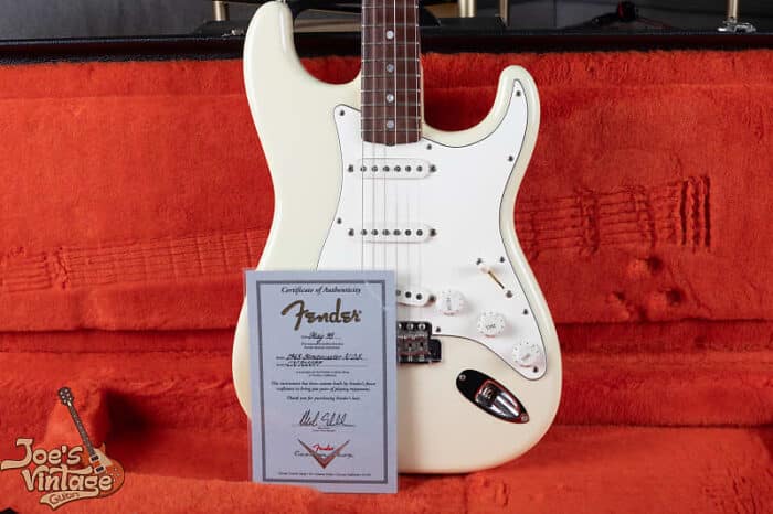 Fender 1965 Stratocaster N.O.S. 1998 - Olympic White - Image 9