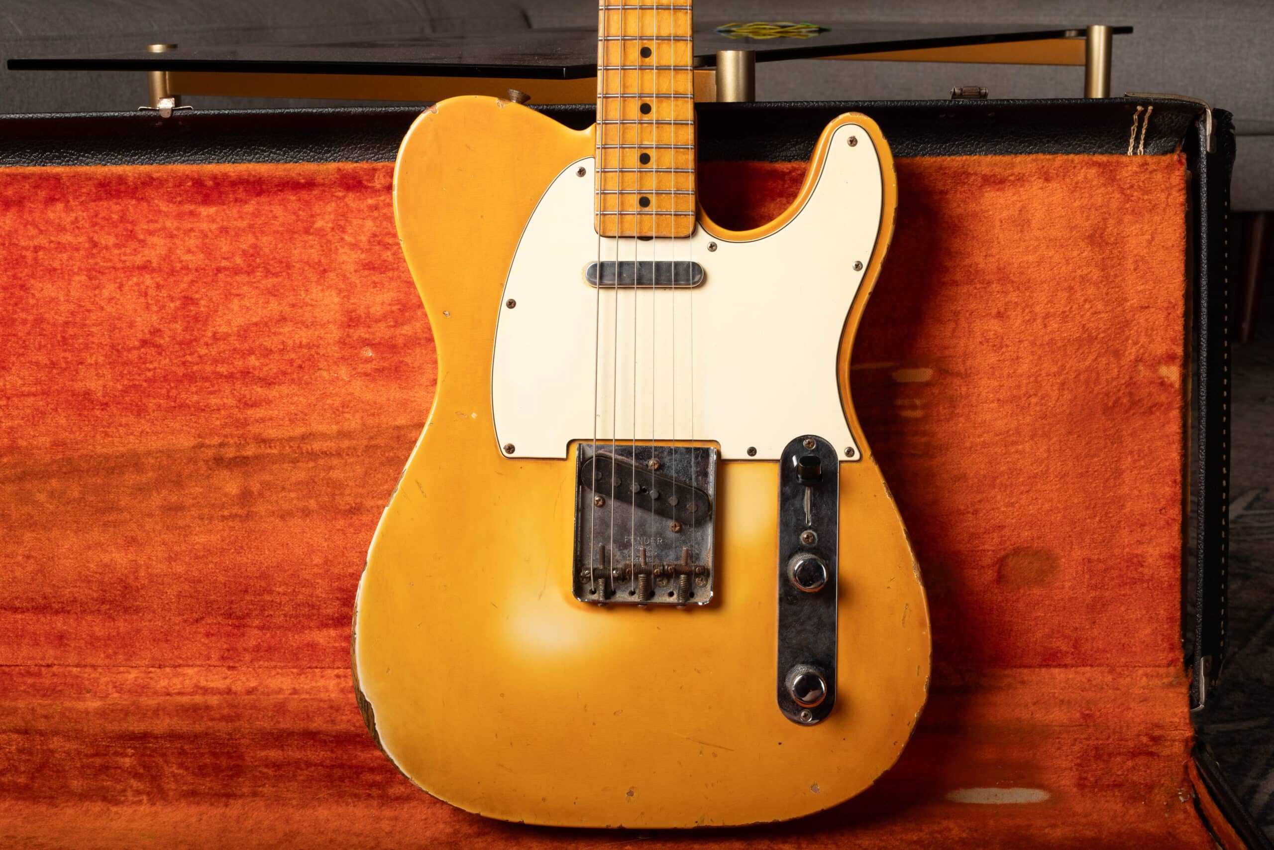 Vintage 1968 Blond Fender Telecaster Electric Guitar