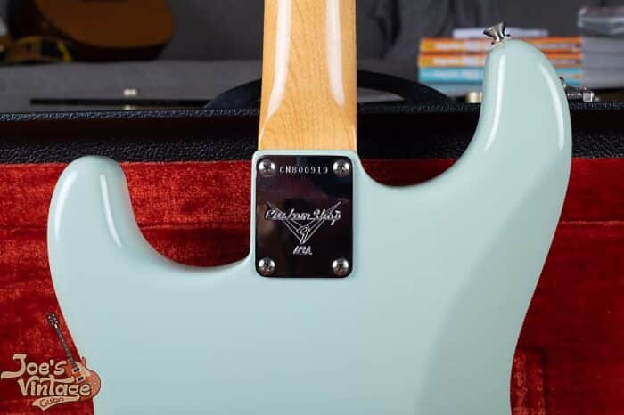 Fender Custom Shop 65 Reissue Stratocaster 1998 - Daphne Blue - Image 7