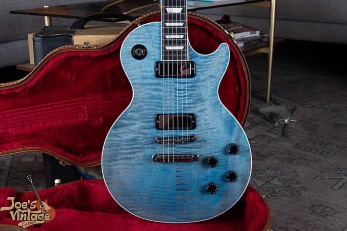 Gibson Les Paul Deluxe Player Plus 2018 - Satin Ocean Blue