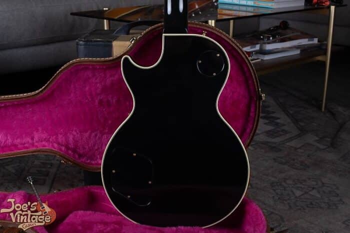 CLEAN Gibson Les Paul Custom 1985 - Black - Tim Shaw PAFs - Image 6