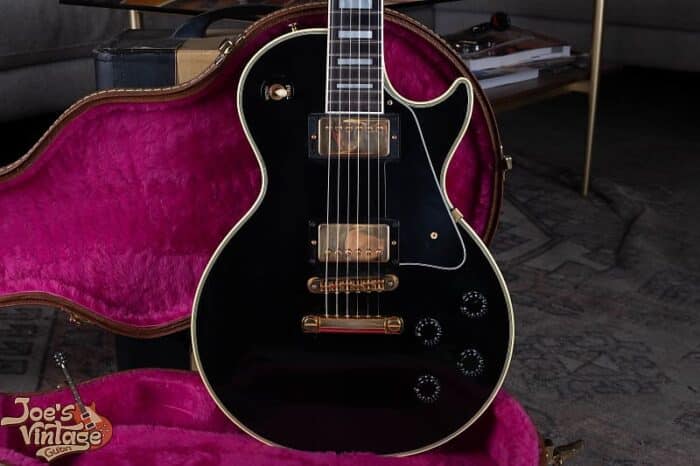 CLEAN Gibson Les Paul Custom 1985 - Black - Tim Shaw PAFs