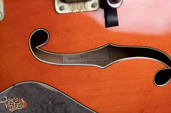 Gretsch Chet Atkins 6120 1960 - Orange - Image 10