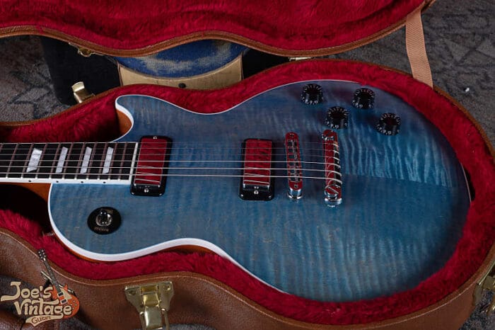 Gibson Les Paul Deluxe Player Plus 2018 - Satin Ocean Blue - Image 10