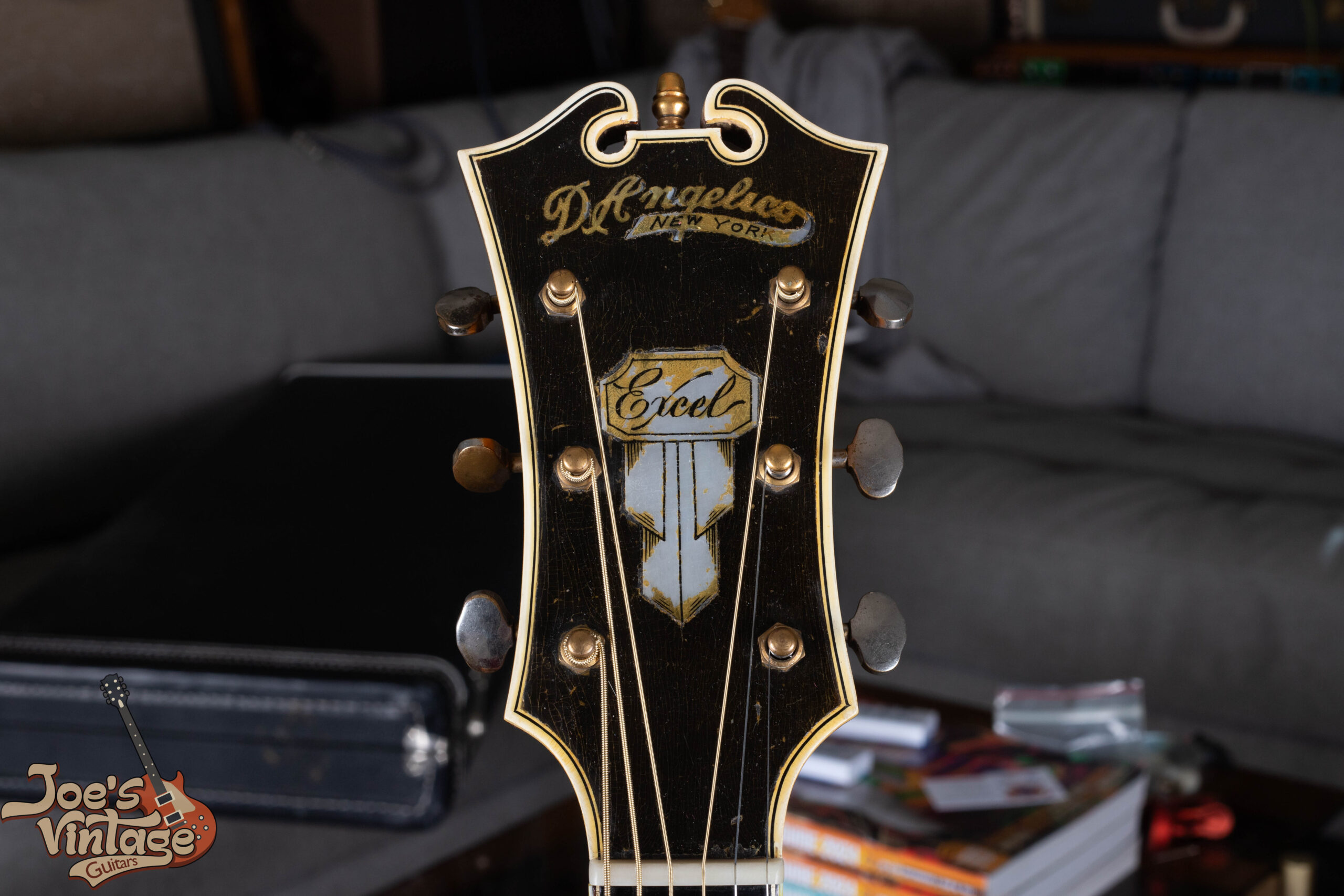 Professional Appraisal For Vintage D’Angelico Acoustic And Electric Guitars