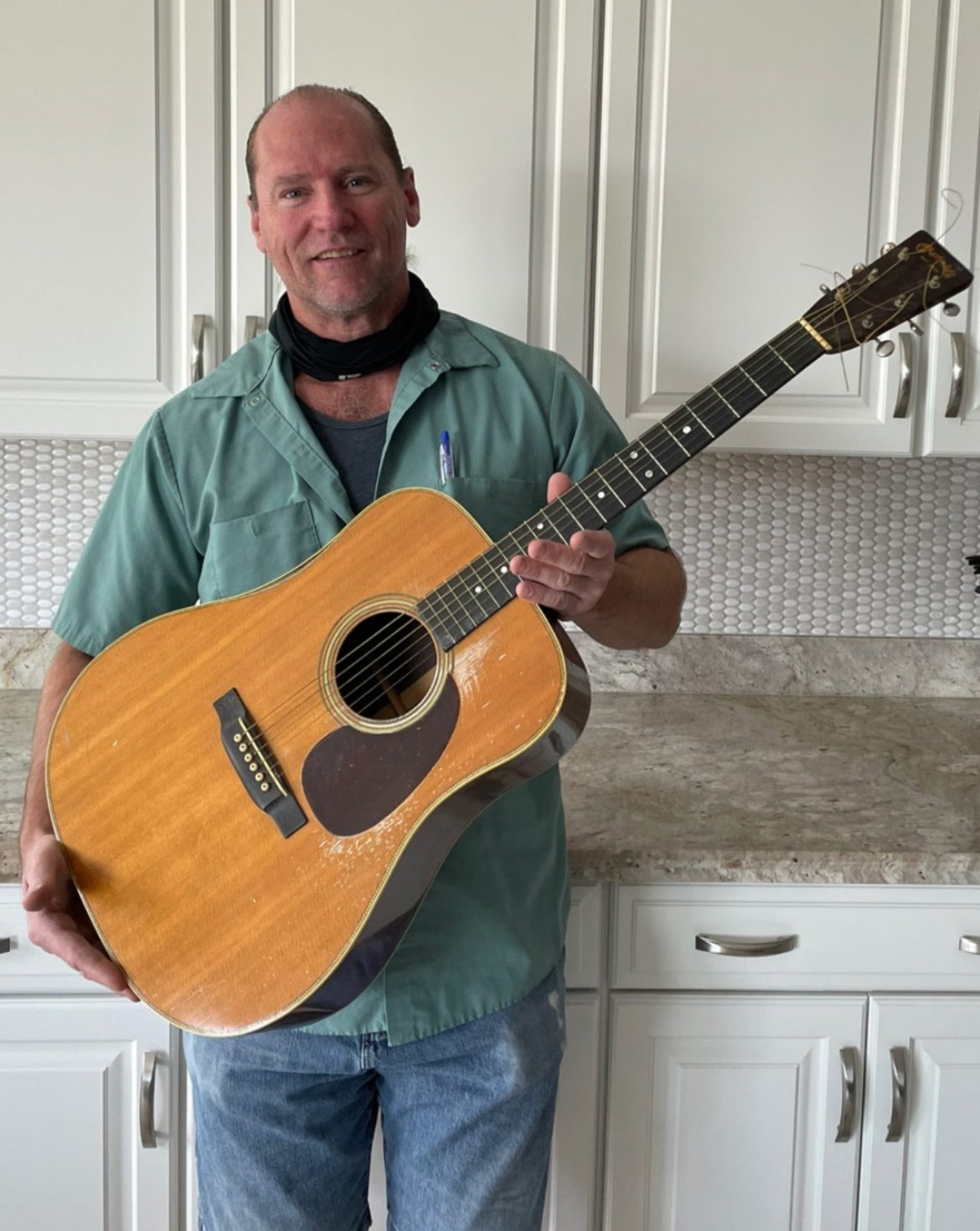 Original Owner Of A Martin D-28 Dreadnought Guitar