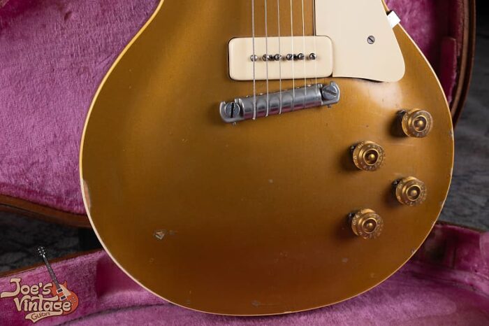 1 OWNER! Gibson Les Paul Standard 1954 - Goldtop - 8.73lbs! - Image 8