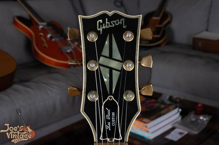 Gibson Les Paul Custom 1977 - Black - Image 3