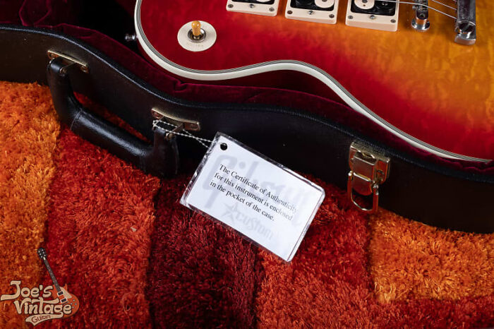 1 of 1! Custom Ordered Gibson Les Paul 68 Custom Q 2000s - Cherry Sunburst - Image 14